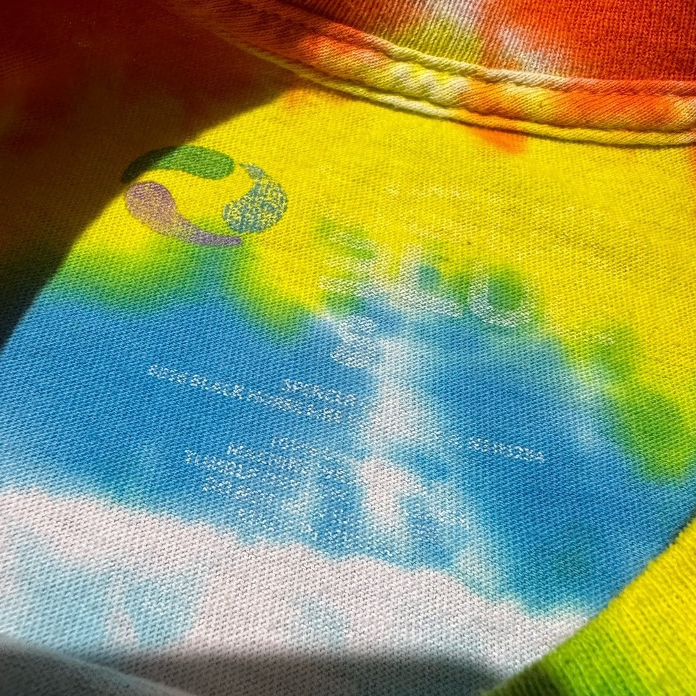 Vintage 1998 Grateful Dead Tie Dye Bertha Skeleton Band T Shirt Mens S - Picture 4 of 6